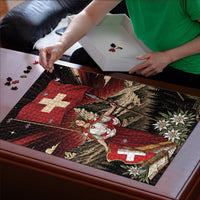 Switzerland National Day Puzzle Helvetia Alps Heritage Pride