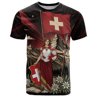 Switzerland National Day T Shirt Helvetia Alps Heritage Pride