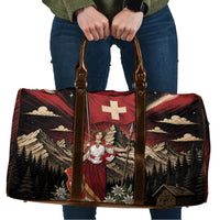 Switzerland National Day Travel Bag Helvetia Alps Heritage Pride