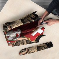 Switzerland National Day Umbrella Helvetia Alps Heritage Pride