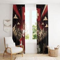 Switzerland National Day Window Curtain Helvetia Alps Heritage Pride