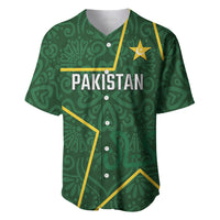 Custom Pakistan Cricket Baseball Jersey Shaheens Crescent Star Spirit