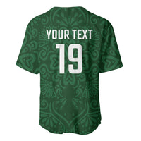 Custom Pakistan Cricket Baseball Jersey Shaheens Crescent Star Spirit