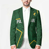 Custom Pakistan Cricket Blazer Shaheens Crescent Star Spirit
