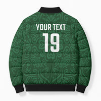 Custom Pakistan Cricket Bomber Puffer Jacket Shaheens Crescent Star Spirit