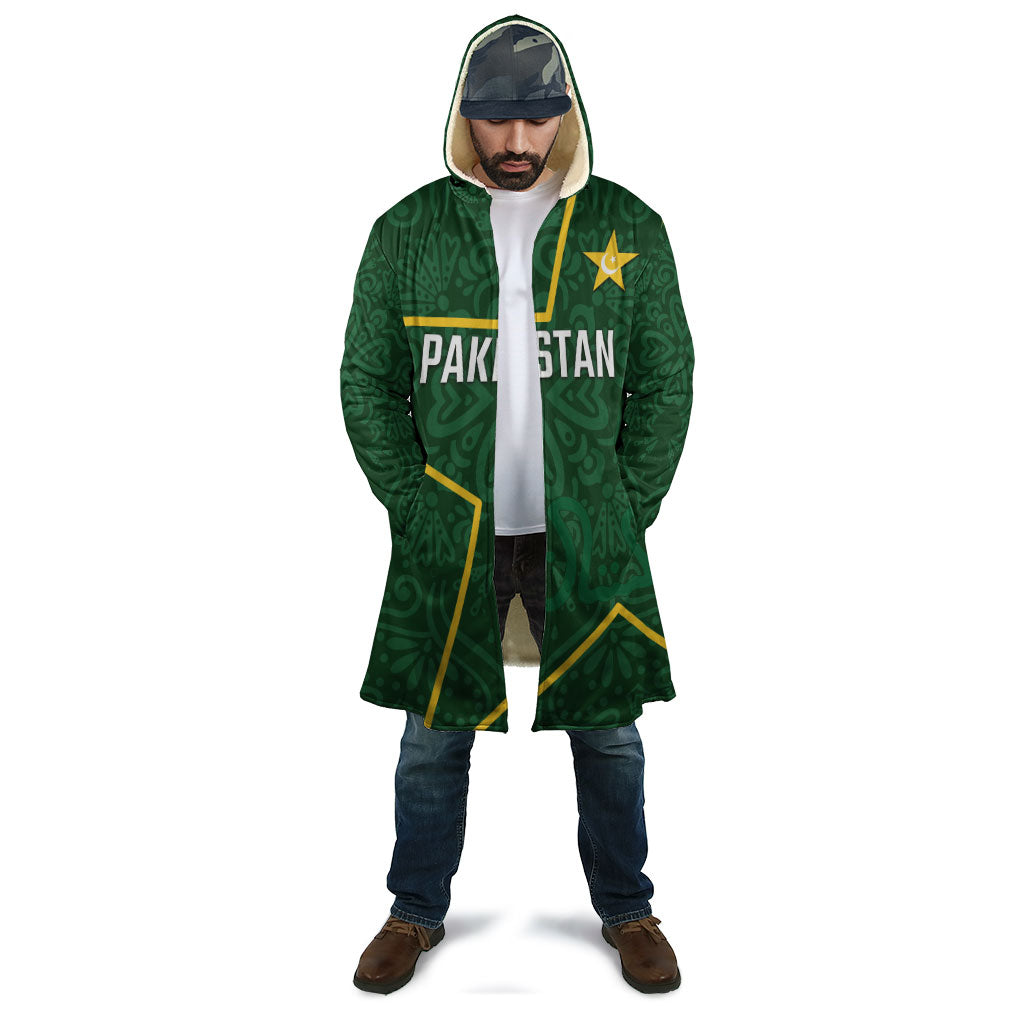 Custom Pakistan Cricket Cloak Shaheens Crescent Star Spirit