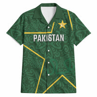 Custom Pakistan Cricket Hawaiian Shirt Shaheens Crescent Star Spirit