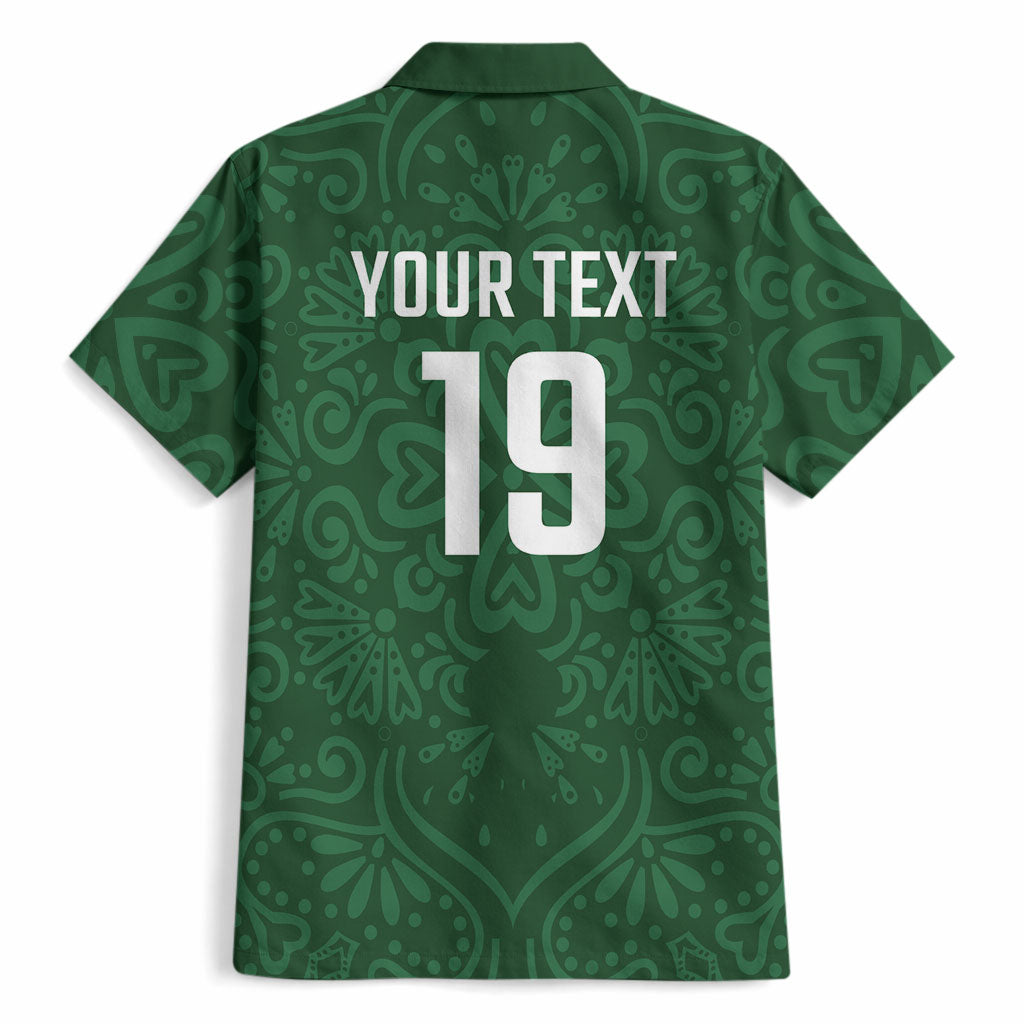 Custom Pakistan Cricket Hawaiian Shirt Shaheens Crescent Star Spirit