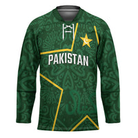 Custom Pakistan Cricket Hockey Jersey Shaheens Crescent Star Spirit