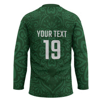 Custom Pakistan Cricket Hockey Jersey Shaheens Crescent Star Spirit