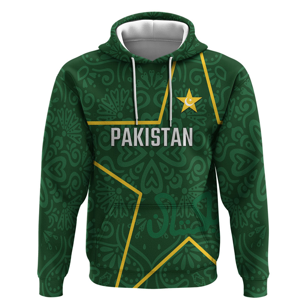 Custom Pakistan Cricket Hoodie Shaheens Crescent Star Spirit