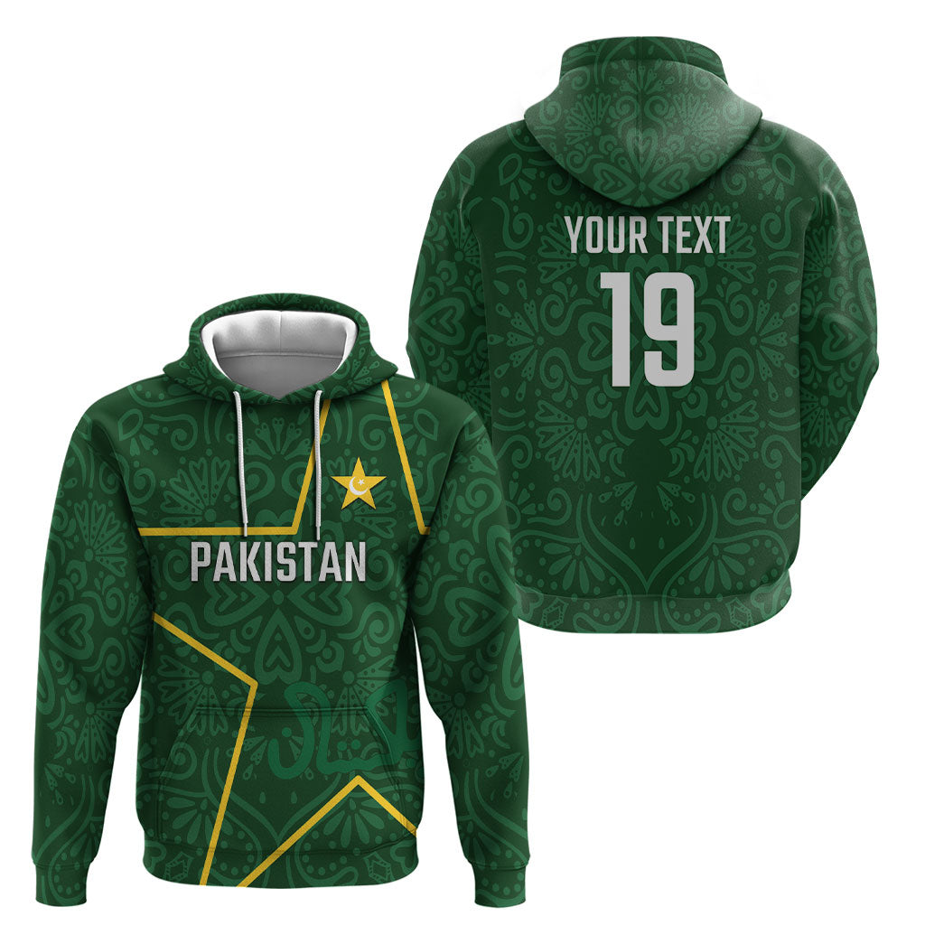 Custom Pakistan Cricket Hoodie Shaheens Crescent Star Spirit