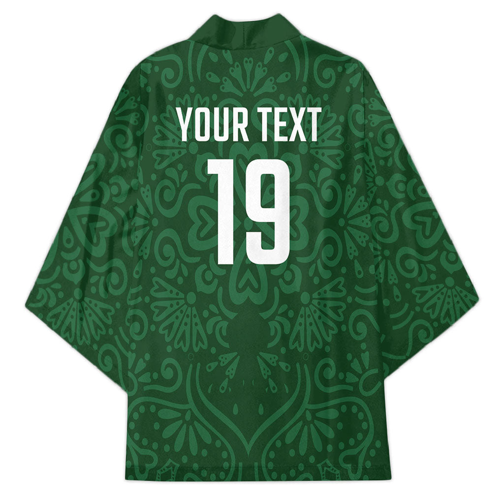 Custom Pakistan Cricket Kimono Shaheens Crescent Star Spirit