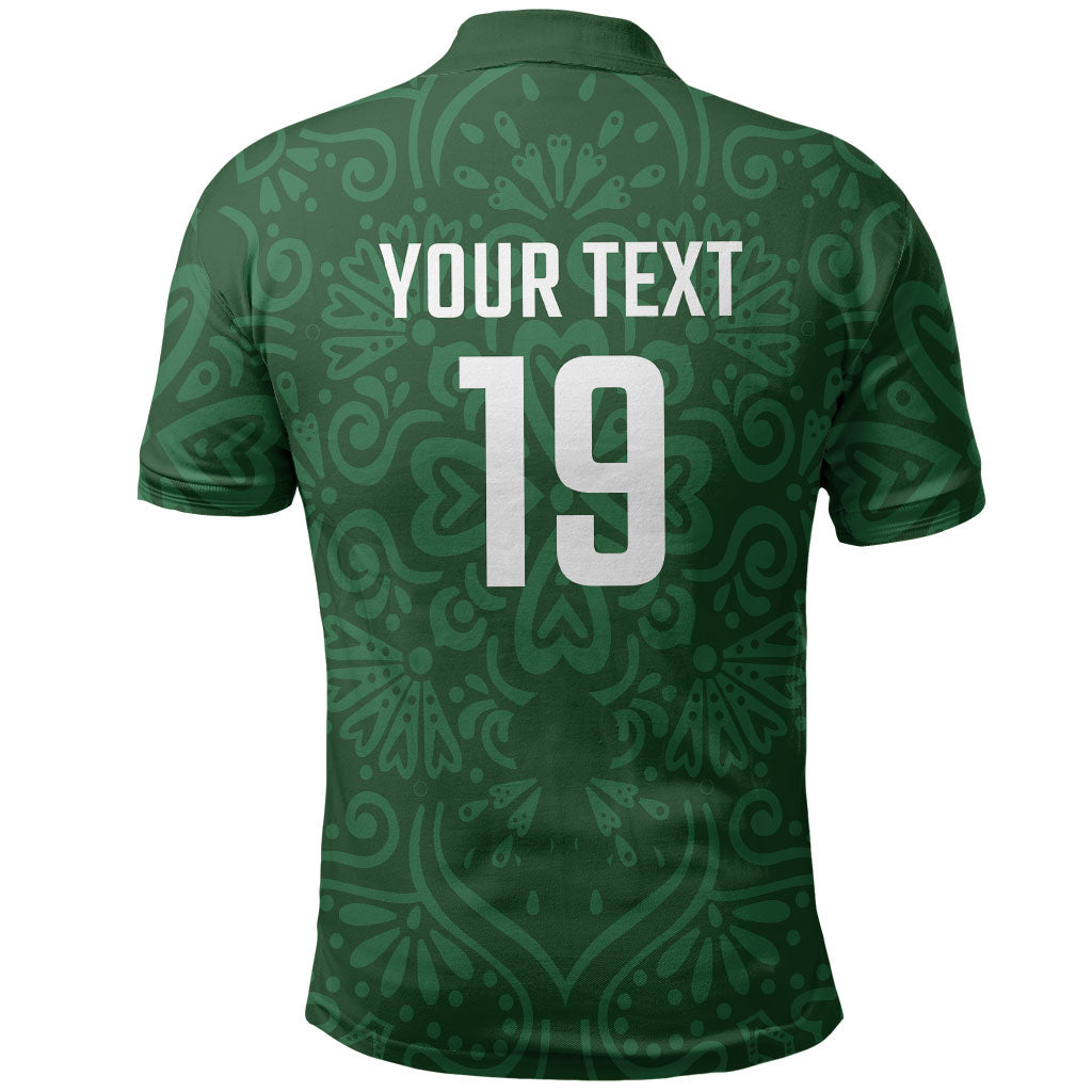 Custom Pakistan Cricket Polo Shirt Shaheens Crescent Star Spirit