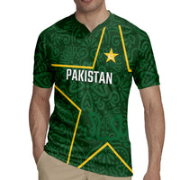 Custom Pakistan Cricket Rugby Jersey Shaheens Crescent Star Spirit