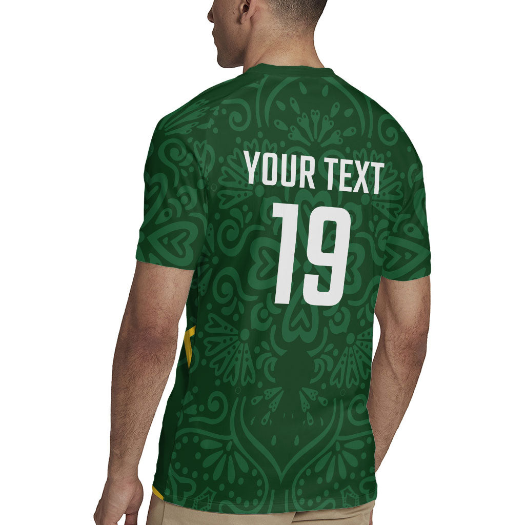 Custom Pakistan Cricket Rugby Jersey Shaheens Crescent Star Spirit