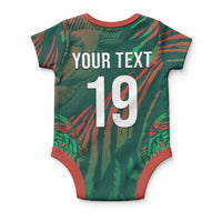 Custom Bangladesh Cricket Baby Onesie Royal Bengal Tiger Spirit