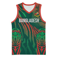 Custom Bangladesh Cricket Basketball Jersey Royal Bengal Tiger Spirit