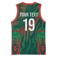 Custom Bangladesh Cricket Basketball Jersey Royal Bengal Tiger Spirit