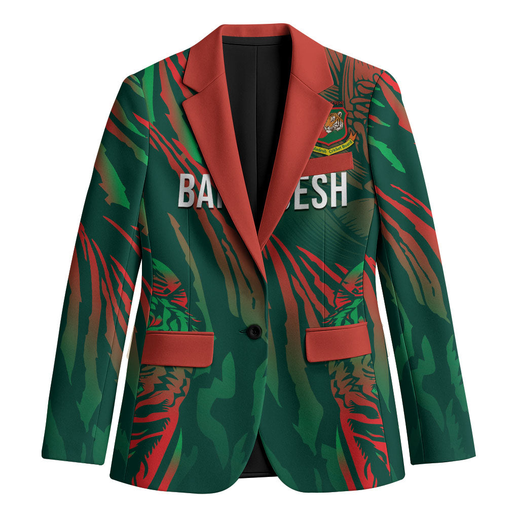 Custom Bangladesh Cricket Blazer Royal Bengal Tiger Spirit