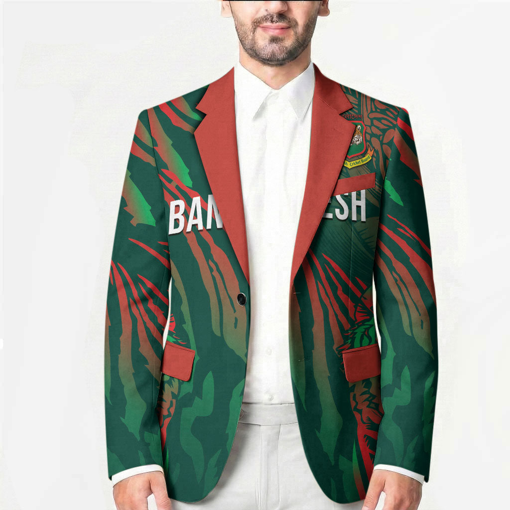 Custom Bangladesh Cricket Blazer Royal Bengal Tiger Spirit