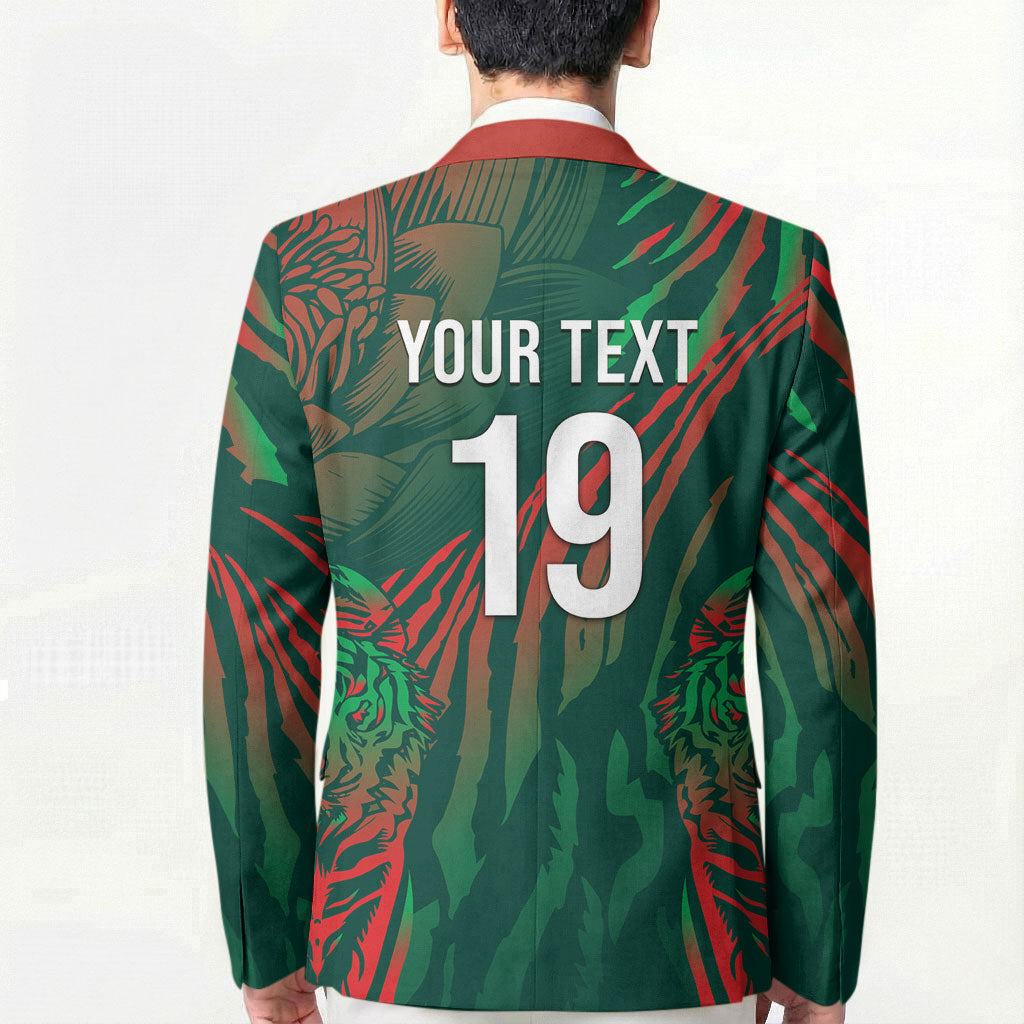 Custom Bangladesh Cricket Blazer Royal Bengal Tiger Spirit