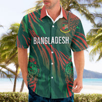 Custom Bangladesh Cricket Hawaiian Shirt Royal Bengal Tiger Spirit