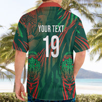 Custom Bangladesh Cricket Hawaiian Shirt Royal Bengal Tiger Spirit