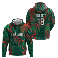 Custom Bangladesh Cricket Hoodie Royal Bengal Tiger Spirit