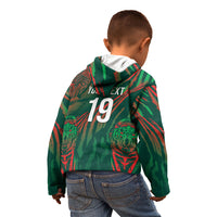 Custom Bangladesh Cricket Kid Hoodie Royal Bengal Tiger Spirit