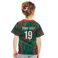 Custom Bangladesh Cricket Kid T Shirt Royal Bengal Tiger Spirit
