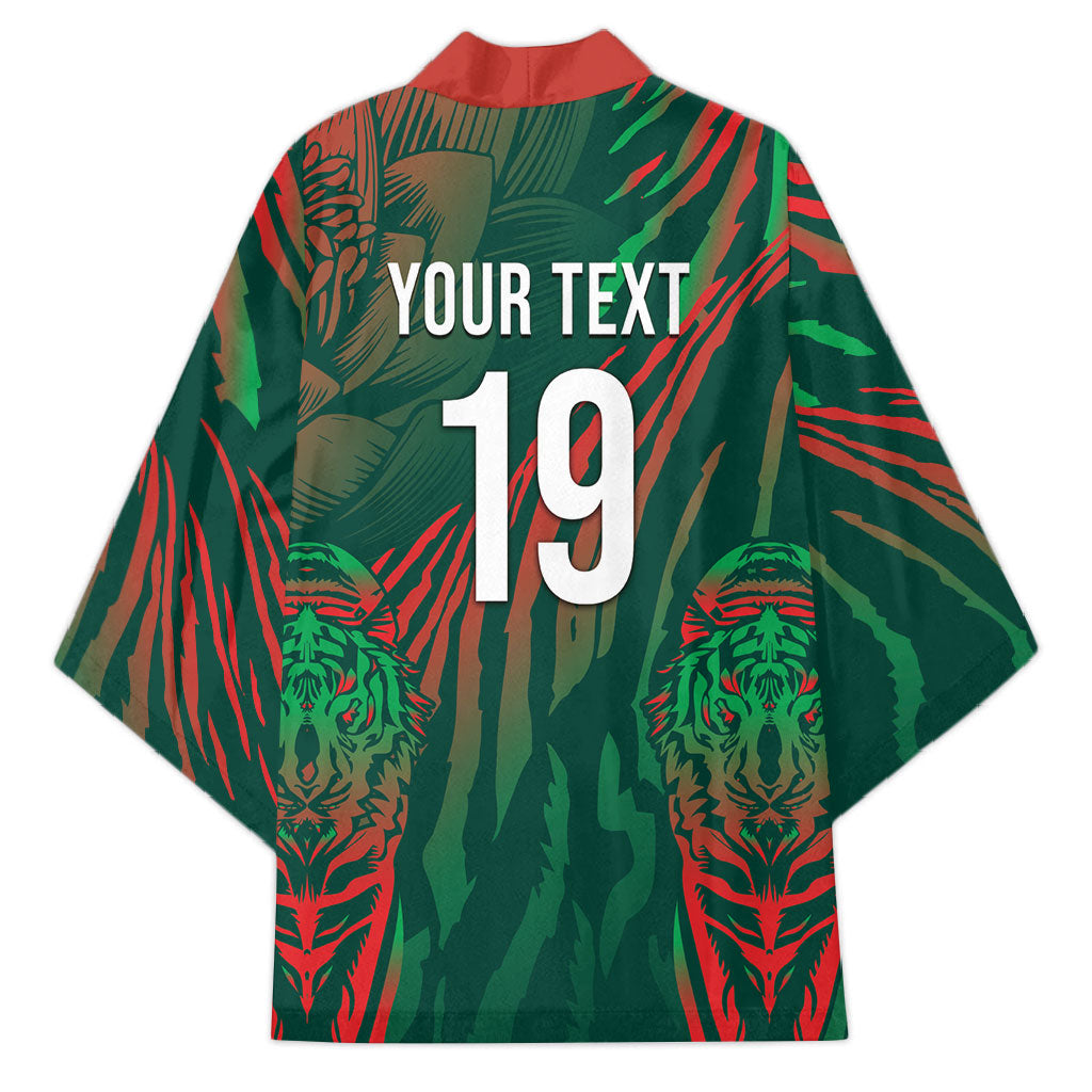 Custom Bangladesh Cricket Kimono Royal Bengal Tiger Spirit