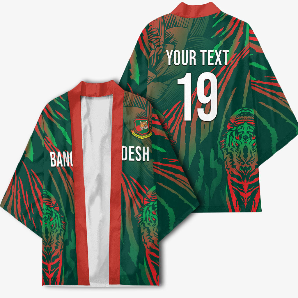 Custom Bangladesh Cricket Kimono Royal Bengal Tiger Spirit