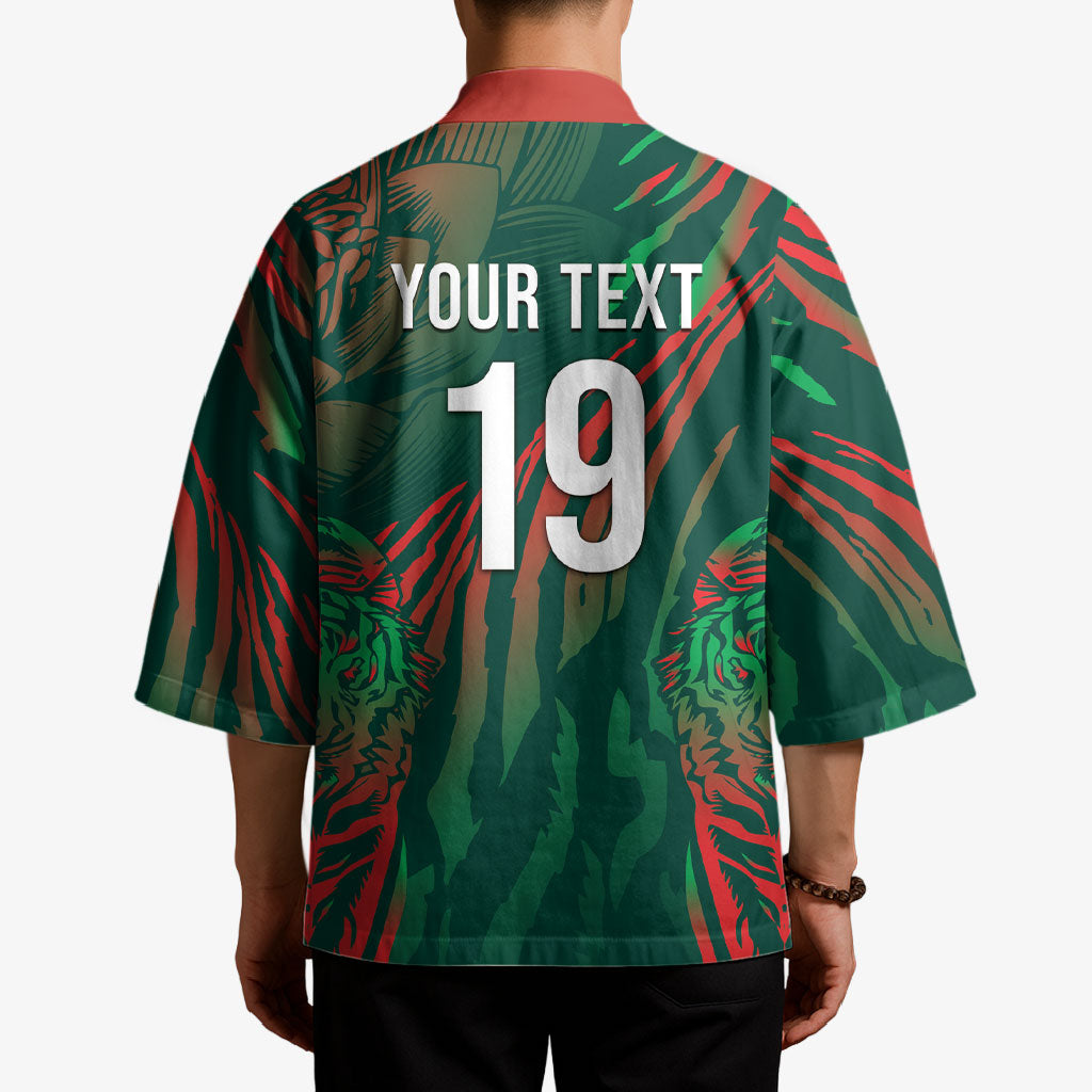 Custom Bangladesh Cricket Kimono Royal Bengal Tiger Spirit