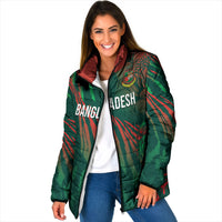 Custom Bangladesh Cricket Padded Jacket Royal Bengal Tiger Spirit