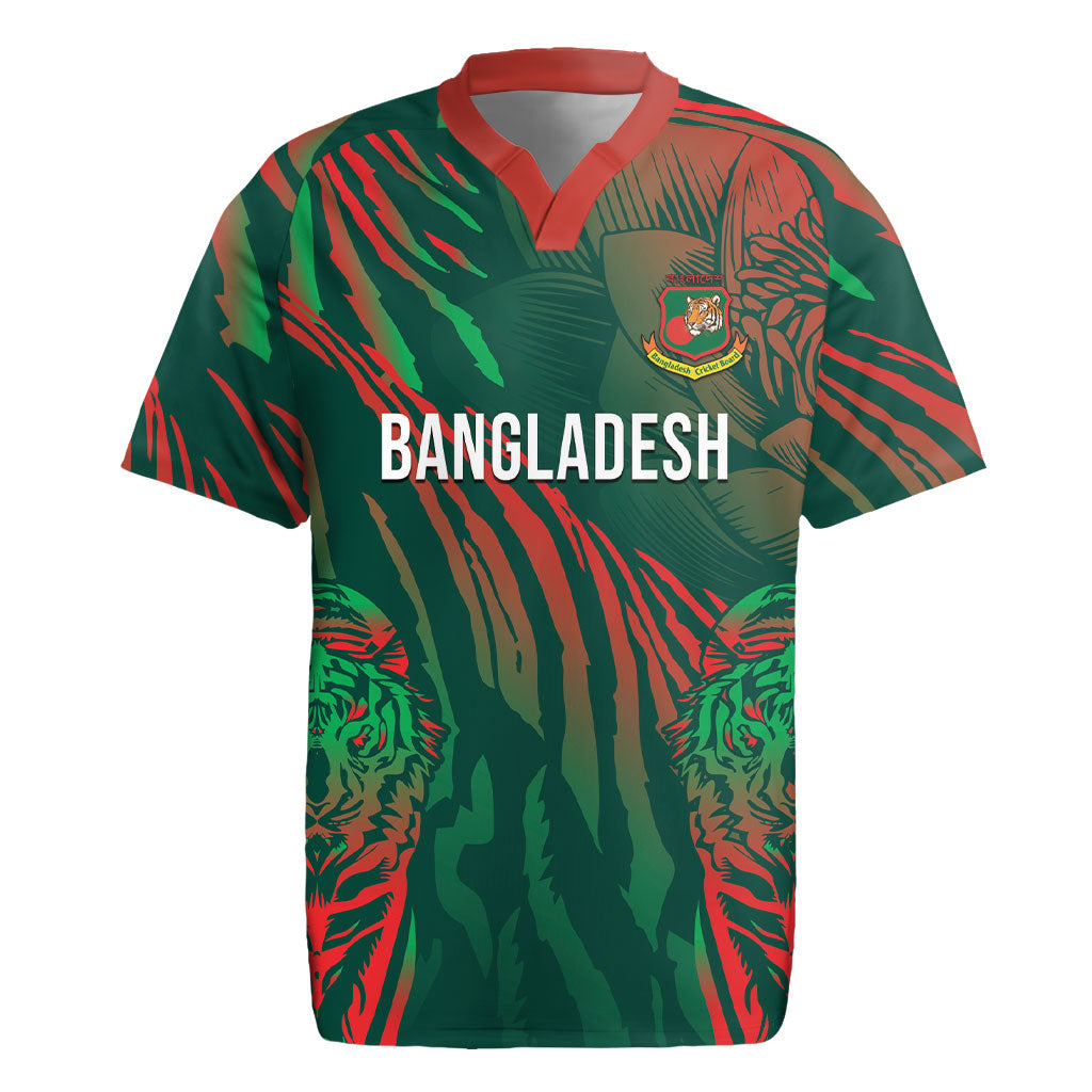 Custom Bangladesh Cricket Rugby Jersey Royal Bengal Tiger Spirit