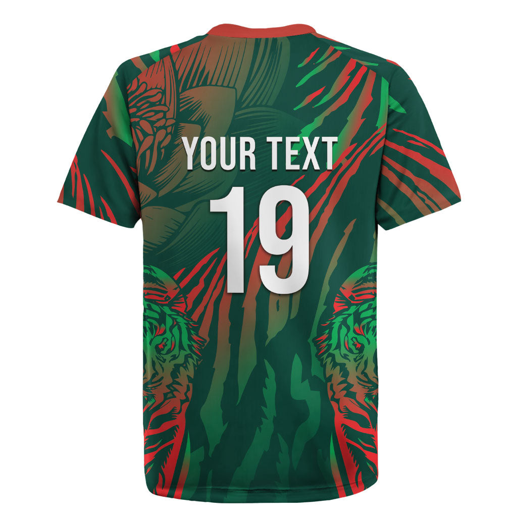 Custom Bangladesh Cricket Rugby Jersey Royal Bengal Tiger Spirit