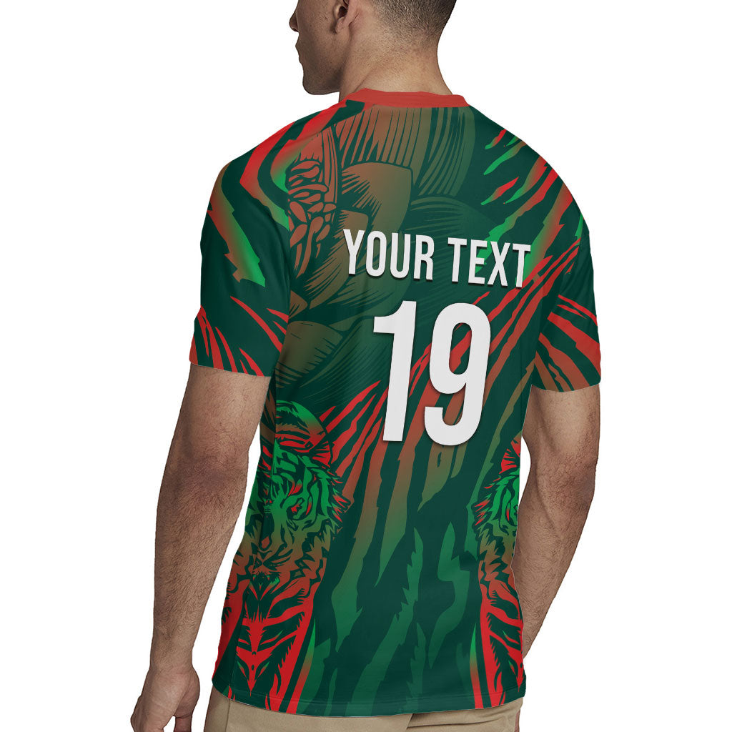 Custom Bangladesh Cricket Rugby Jersey Royal Bengal Tiger Spirit