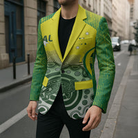 Custom Australia Cricket Blazer Aboriginal Kangaroo Southern Cross