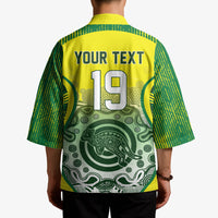 Custom Australia Cricket Kimono Aboriginal Kangaroo Southern Cross