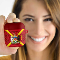 Personalized Anglesey Ynys Mon AirPods Case Map and Emblem Celtic Style - Wonder Print Shop