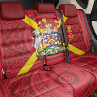 Personalized Anglesey Ynys Mon Back Car Seat Cover Map and Emblem Celtic Style - Wonder Print Shop