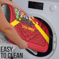 Personalized Anglesey Ynys Mon Bathroom Set Map and Emblem Celtic Style - Wonder Print Shop