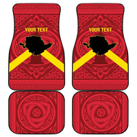 Personalized Anglesey Ynys Mon Car Mats Map and Emblem Celtic Style - Wonder Print Shop