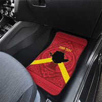 Personalized Anglesey Ynys Mon Car Mats Map and Emblem Celtic Style - Wonder Print Shop