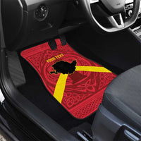 Personalized Anglesey Ynys Mon Car Mats Map and Emblem Celtic Style - Wonder Print Shop