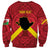 Personalized Anglesey Ynys Mon Sweatshirt Map and Emblem Celtic Style - Wonder Print Shop