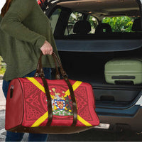 Personalized Anglesey Ynys Mon Travel Bag Map and Emblem Celtic Style - Wonder Print Shop