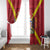 Personalized Anglesey Ynys Mon Window Curtain Map and Emblem Celtic Style - Wonder Print Shop