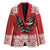 Poland Christmas Blazer Polish Eagle with Flag Style - Wonder Print Shop